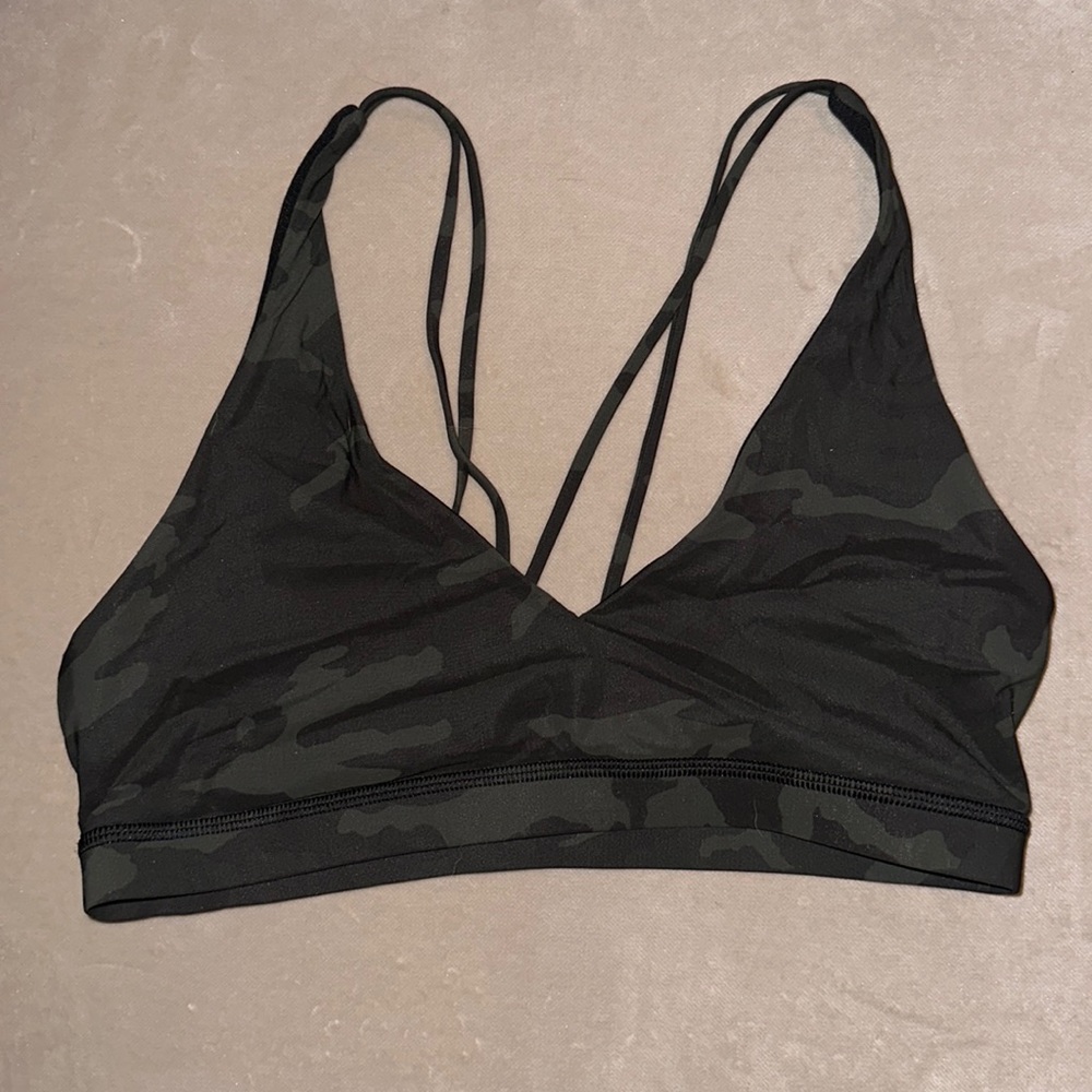Lululemon camo bra